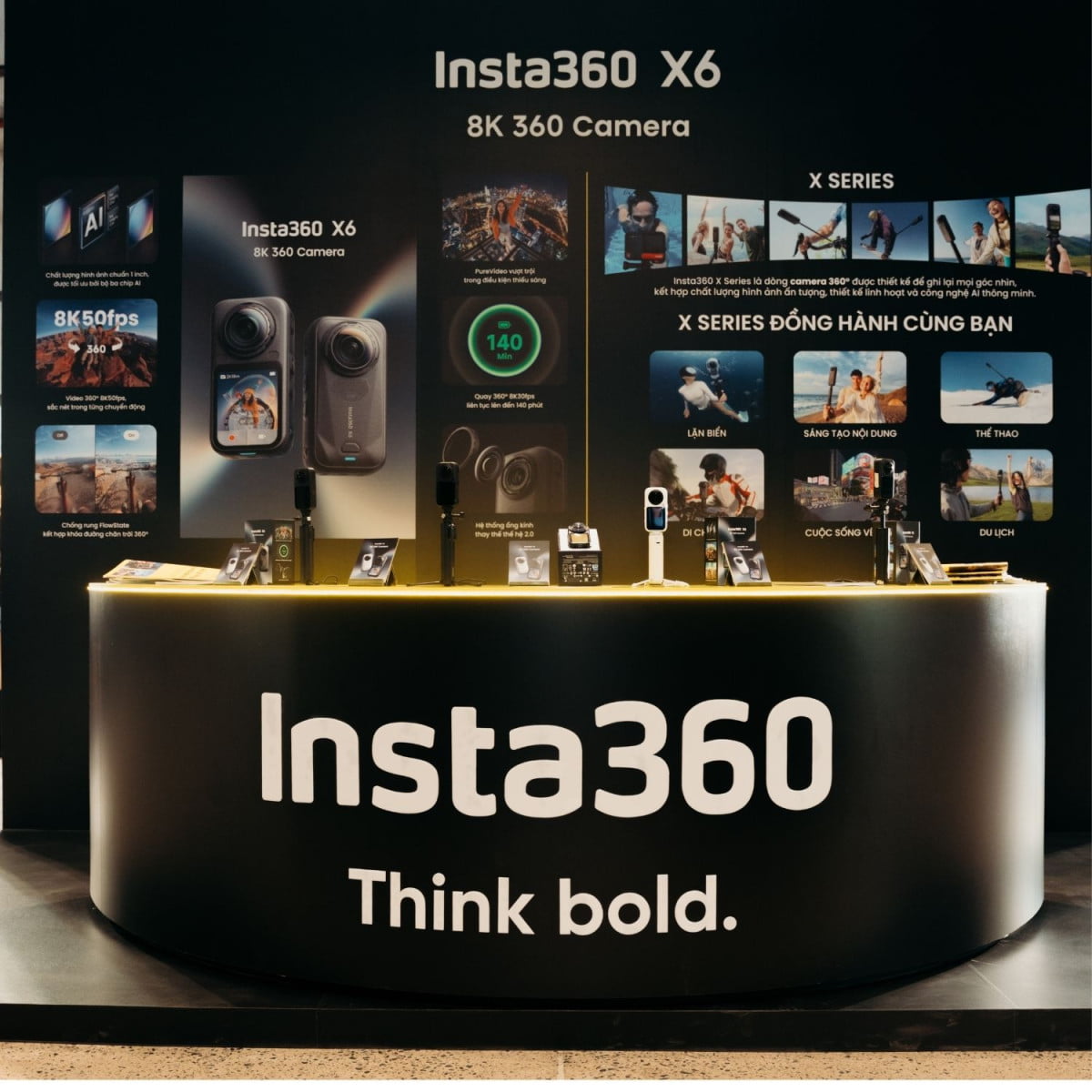 Insta360 X6 chính thức ra mắt tại Việt Nam: Camera 360° cho những hành trình không đứng yên
