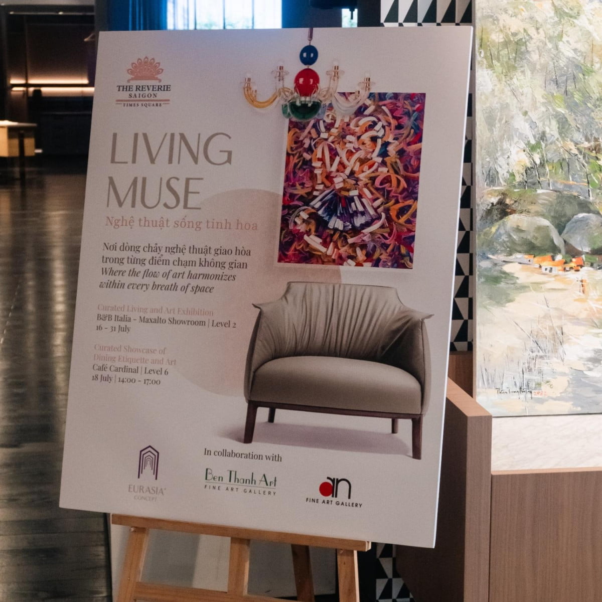 Living Muse: Khi nghệ thuật bước vào không gian sống